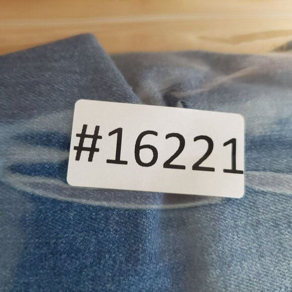 Fashion Nova Jeans Womens 16 Blue Distressed Flare High Waist Stretch Denim - Picture 10 of 10